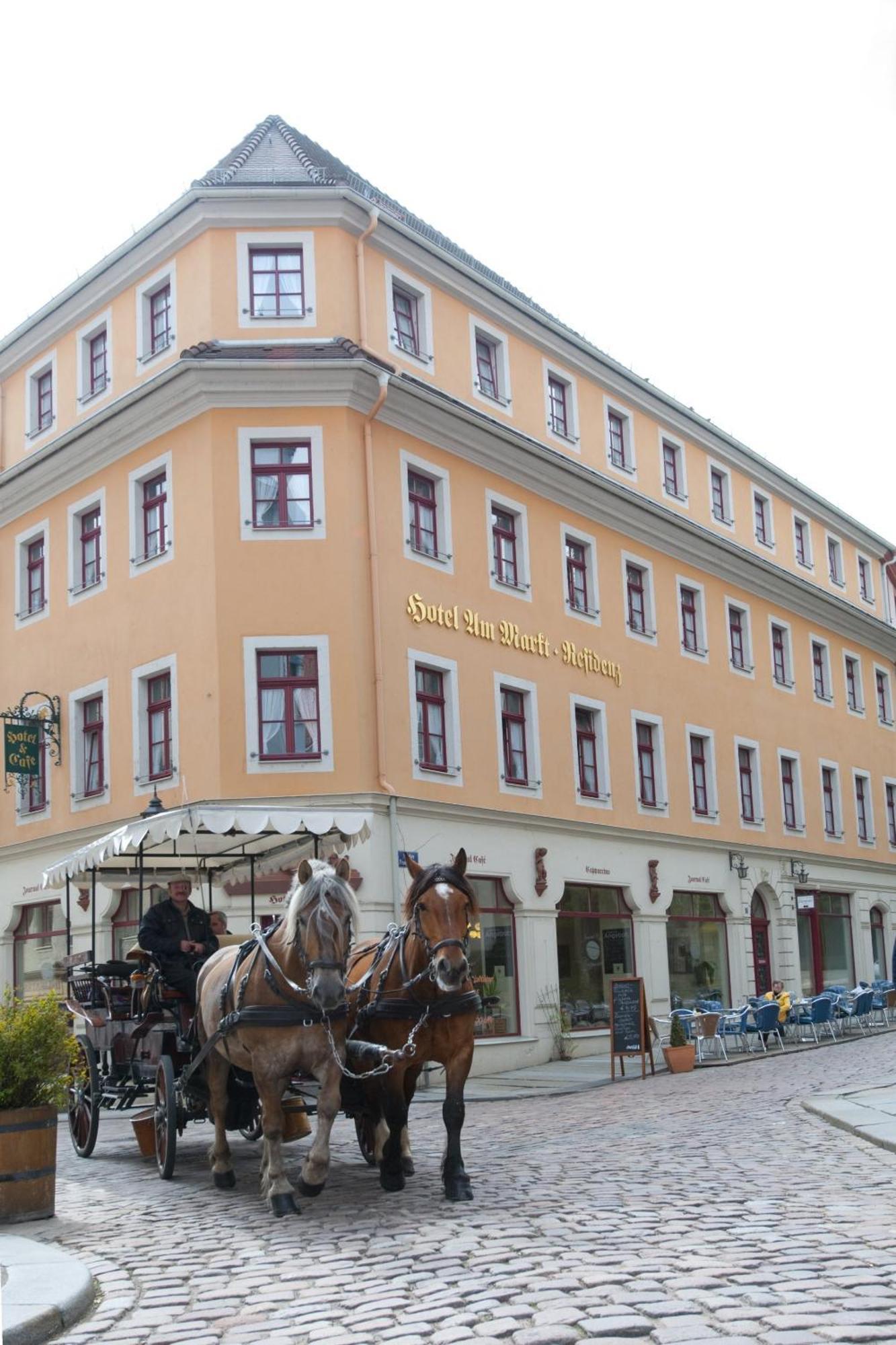 Hotel Garni Residenz Am Markt Майсен Екстер'єр фото